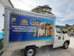Waka Polres Batu Bara Cek Pembangunan Dapur Umum di Mapolsek Labuhan Ruku Talawi.
