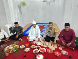 Tuan Guru/Khalifah Sambut Baik Bhabinkamtibmas Polsek Lima Puluh Hadiri Penutupan Suluk.