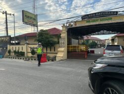 Sat Lantas Polres Batu Bara Pengaturan Lalin.