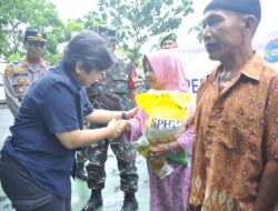 INALUM Bersinergi Dengan TNI/Polri Gelar Program Sembako Murah Bagi Warga Sekitar Perusahaan.
