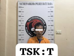 Pemakai Sabu Korban Tangkap Polisi Narkoba di Sei Balai.