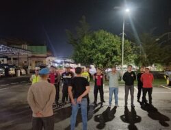 Personil Polres Batu Bara Gelar Apel Patroli Gabungan Antisipasi Tauran Dan 3C.
