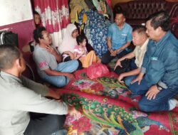 Penderita Lumpuh Layu di Talawi Jadi Perhatian Polisi Dan Tokoh Masyarakat Malik.