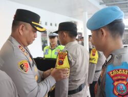 Kapolres Pimpin Upacara Pelantikan dan Peresmian Pamapta Polres Batu Bara.