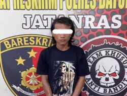 Pelaku Penganiayaan Diamankan Tim Anti Kriminal Polres Batu Bara.
