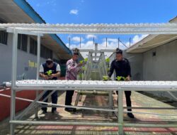 Rutan Kelas IIA Ambon Dukung Program Ketahanan Pangan Nasional.