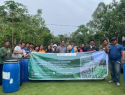 Tingkatkan Kapasitas Petani. Inalum Hadirkan Metode Tani Nusantara di Desa Sionggang Selatan Kabupaten Toba Sumatera Utara.