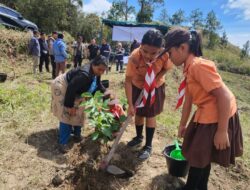 PT Inalum Mulai Penanaman Pohon 500 Hektar di Daerah Tangkapan Air Danau Toba.