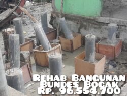 Rehab Bangunan Bumdes Bogak Diduga Mark Up Mata Anggaran.