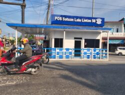 Rehab Dua Unit Pos Lantas Polres Batu Bara Menuai Sorotan Publik.