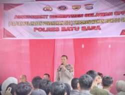 Polres Batu Bara Gelar Assessment Rekrutmen Relawan SPPG, Dukung Program Makan Bergizi Gratis