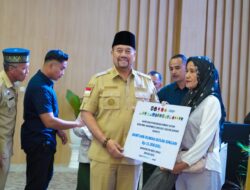 Bupati Batu Bara Serahkan Bantuan BNPB RI Untuk 84 Keluarga Dampak Bencana Alam.