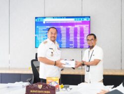 Bupati Batu Bara Terima Audiensi PT PSN Bahas Konektivitas Internet Daerah.