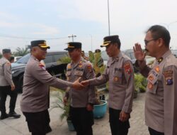 Operasi Ketupat Toba 2026. Tim Pamatwil Poldasu Kunjungan di Polres Batu Bara. 