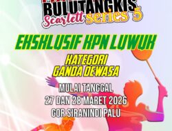 Scarlet Series Ke-5 Gufran Ahmad Soroti Peran PN Luwuk Dalam Pembinaan Atlet.