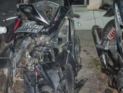 Travel Tabrak Motor di Jalinsum Lima Puluh, Diduga Akibat Kecepatan Tinggi.