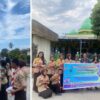 Pramuka SMK Negeri 1 Air Putih Berbagi Takjil 150 Paket di Jalinsum Desa Sukaraja.