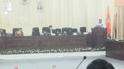 Enam Fraksi Sampaikan Nota LKPJ Bupati Batu Bara di Rapat Paripurna DPRD.