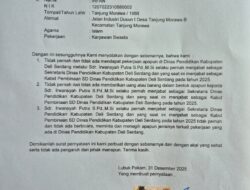Dugaan “Mahar Jabatan” di Disdik Deli Serdang Menguat, Putra Irwansyah Bantah Keras