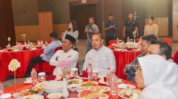 Bupati Dan Wabup Batu Bara Halalbihalal di Yayasan Medan.