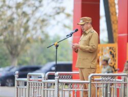 Wabup Batu Bara Pimpin Apel Gabungan ASN.