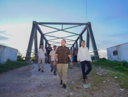 Bupati Batu Bara Tinjau Pembangunan KNMP di Talawi.