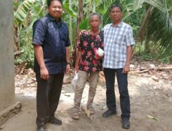 Satresnarkoba Polres Batu Bara Gelar Jum’at Berkah, Salurkan Sembako dan Edukasi Bahaya Narkoba.