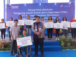 Penyerahan Bantuan TJSL : PT. Inalum Dorong Pembangunan Berkelanjutan di Samosir.