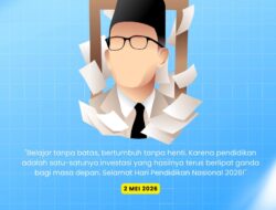 Bapenda Batu Bara Peringati Hari Pendidikan Nasional 2026 Dengan Pesan Inspiratif.
