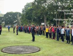 Polisi Latih Satpam PT Prabu di Inalum, Tingkatkan Disiplin dan Kemampuan Intel Dasar.
