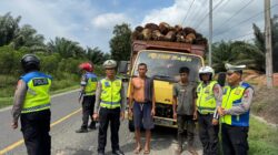 Personil Satlantas Polres Batu Bara Patroli Humanis Antisipasi Timbulnya Kepadatan  Arus Lalin.